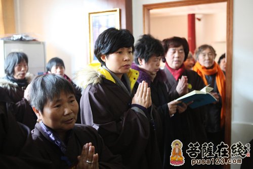 「佛教」浙江宁波龙华讲堂三皈五戒法会 怡藏大和尚传授