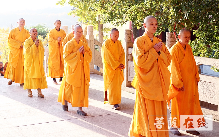 「佛教」观音菩萨出家日 徐州兴化禅寺举行朝山拜佛活动