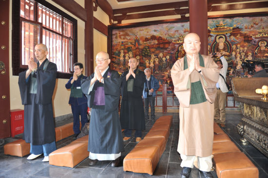 「曹洞宗」日本曹洞宗清风会参访湖北大洪山慈恩寺祖庭