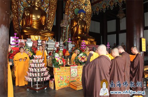 「南山寺」海南三亚南山寺隆重举办清明思亲法会