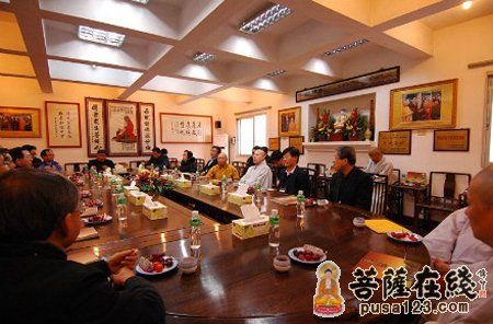 「佛教」韩国佛教宗团协议会会长慈乘长老一行参访广州光孝寺