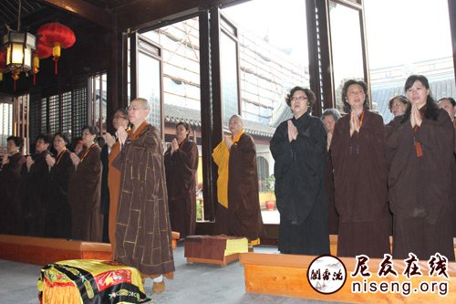 「华严」上海沉香阁举行观性法师圆寂三周年华严法会