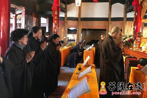 「佛教」梵音禅寺礼拜三千佛忏法会 梵音响彻天地间