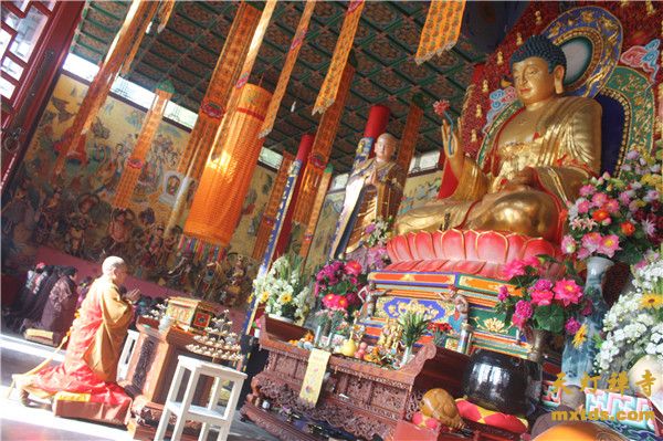 「皈依」陕西勉县天灯禅寺举行佛成道日祝圣、皈依法会