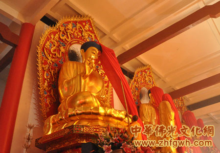 「佛像」江西省赣县宝华禅寺举行大雄宝殿佛像开光系列庆典活动