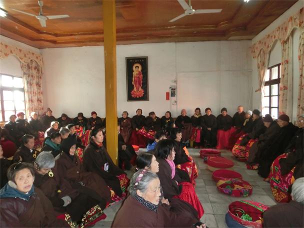 「佛教」安徽天柱山三祖禅寺举行解七法会