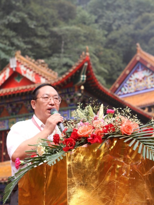 「佛教」贵州梵净山龙泉寺隆重举行改扩建竣工典礼暨弥勒大佛开光大法会