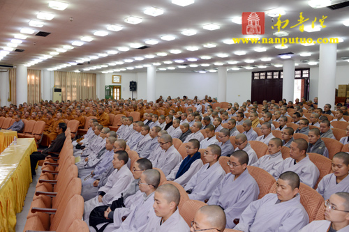 「佛教」福建厦门闽南佛学院召开寒假放假大会 「佛教」福建厦门闽南佛学院召开寒假放假大会