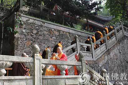 「佛教」广州白云山能仁古寺扩建工程破土动工