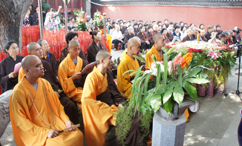 「佛教」北京佑胜教寺佛诞日举办北韵佛乐供养法会