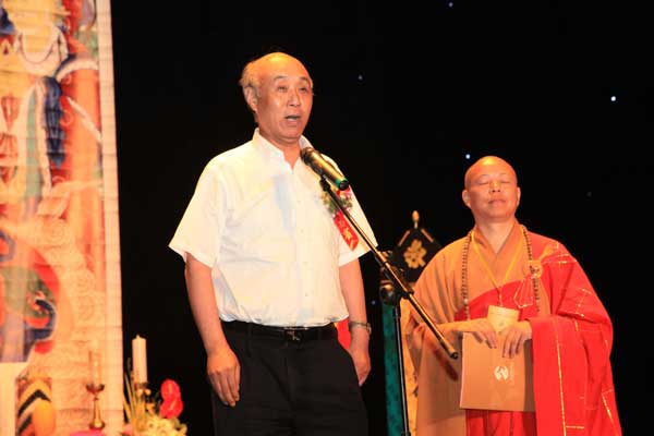 「佛教」中韩佛教文化交流“灵山斋”演出团走进灵山胜境