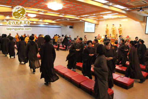 「福建厦门」福建厦门太平岩寺首届佛七共修法会圆满解七