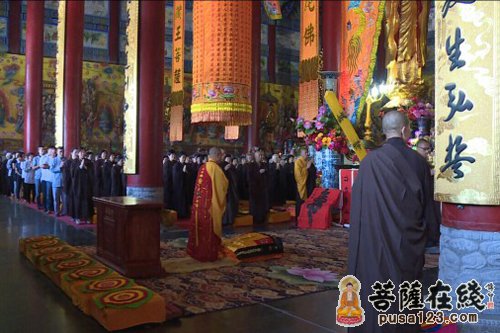 「观音」山西省大同市极乐寺举办观世音菩萨成道之日纪念法会