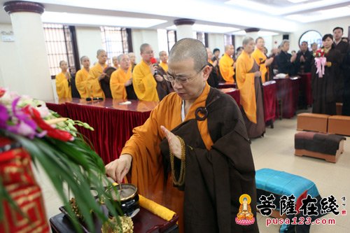 「佛教」上海沉香阁举行应慈长老圆寂五十周年祭传供法会
