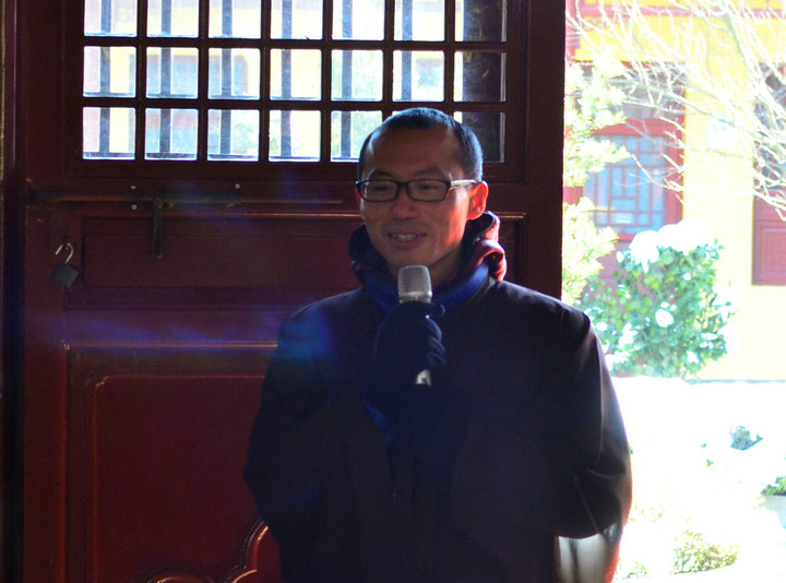 「东林寺」江西九江东林寺冬季21日闭关圆满出关