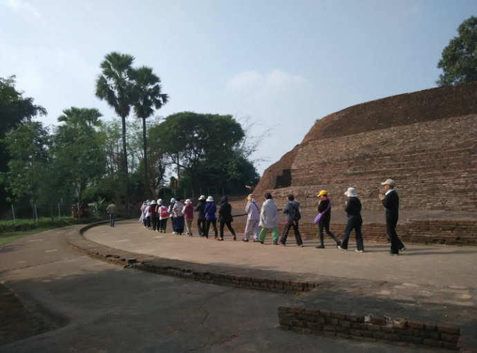 「释迦牟尼」印度朝圣——佛陀曾修行六年的苦行林和牧羊女古塔撷影 「释迦牟尼」印度朝圣——佛陀曾修行六年的苦行林和牧羊女古塔撷影