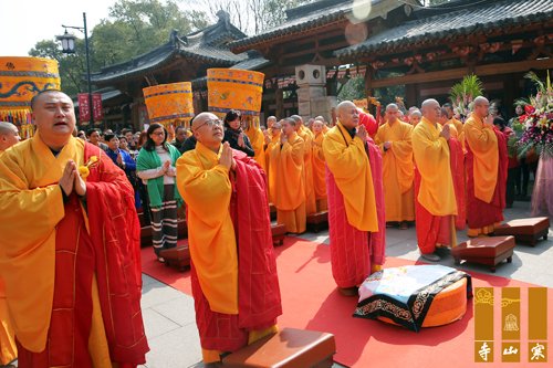 「寒山寺」江苏苏州寒山寺隆重举行丙申年和合梦放生法会