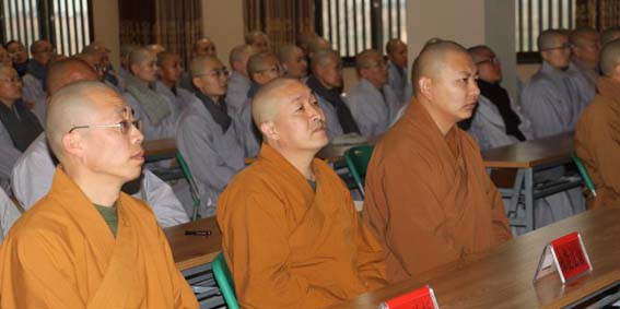 「佛教」陕西法门寺佛学院隆重举行2015年春季开学典礼
