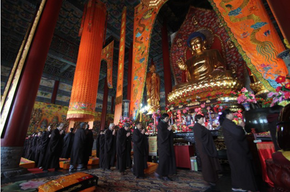 「观音」山西大同极乐寺隆重举行观世音菩萨出家纪念日祈福法会