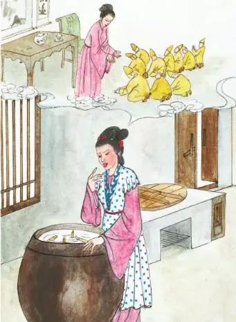 「长鱼」鳝鱼为了求生，竟能现黄衣人而入我梦境，可见鱼类也有灵性