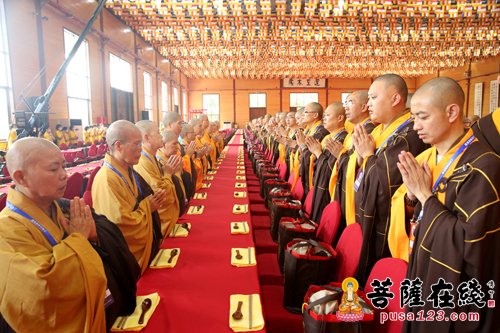 「台海时事」海峡两岸2015年修福修慧供千僧斋会在上海龙华古寺举行