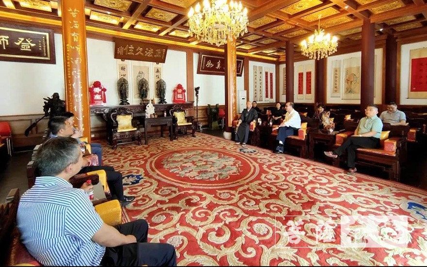 「佛教」嘉兴市民宗局副局长马继宁一行前往安康寺调研 「佛教」嘉兴市民宗局副局长马继宁一行前往安康寺调研