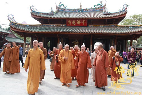 「佛教」台湾了中长老一行参观厦门南普陀、白鹿洞寺 「佛教」台湾了中长老一行参观厦门南普陀、白鹿洞寺