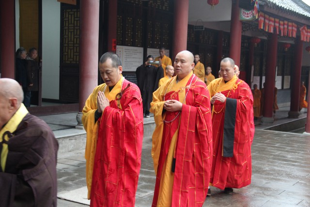 「佛教」重庆白沙寺隆重举行“心公上人舍利入塔安放仪式” 「佛教」重庆白沙寺隆重举行“心公上人舍利入塔安放仪式”