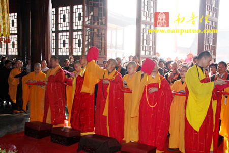 「佛像开光」浙江瑞安龙平寺隆重举行佛像开光庆典
