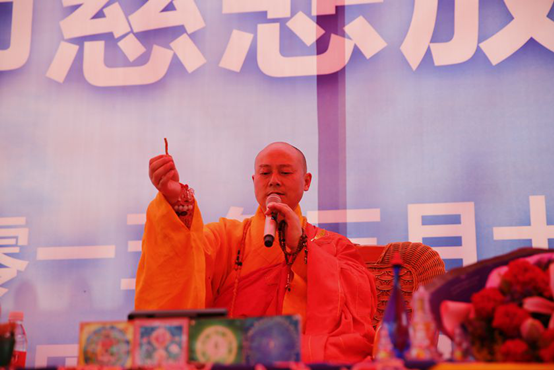 「传喜法师」祈福广东 吉祥人生——慧日禅寺传喜法师羊年正月广东弘法行