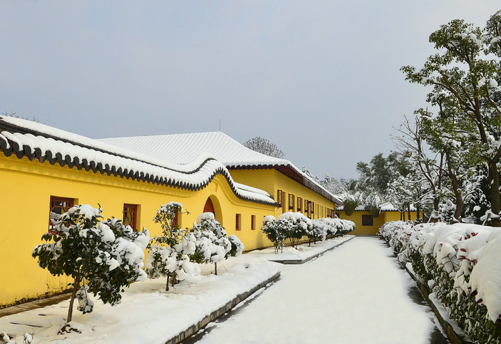 「东林寺」江西九江东林寺冬季21日闭关圆满出关