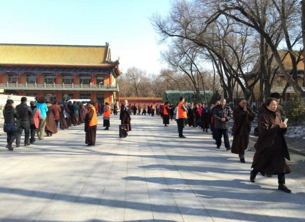 「佛教」黑龙江大庆果成寺二月初八隆重举行佛法培训班开学典礼暨慈悲施食超度法会