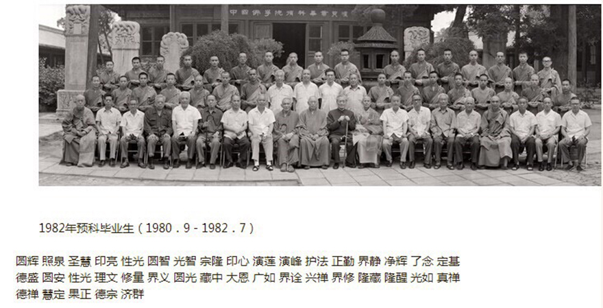 时光匆匆 白云苍狗 中国佛学院历年校友名录