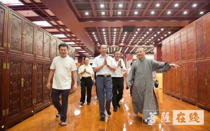「佛教」广东省潮商会到珠海普陀寺参访交流 「佛教」广东省潮商会到珠海普陀寺参访交流