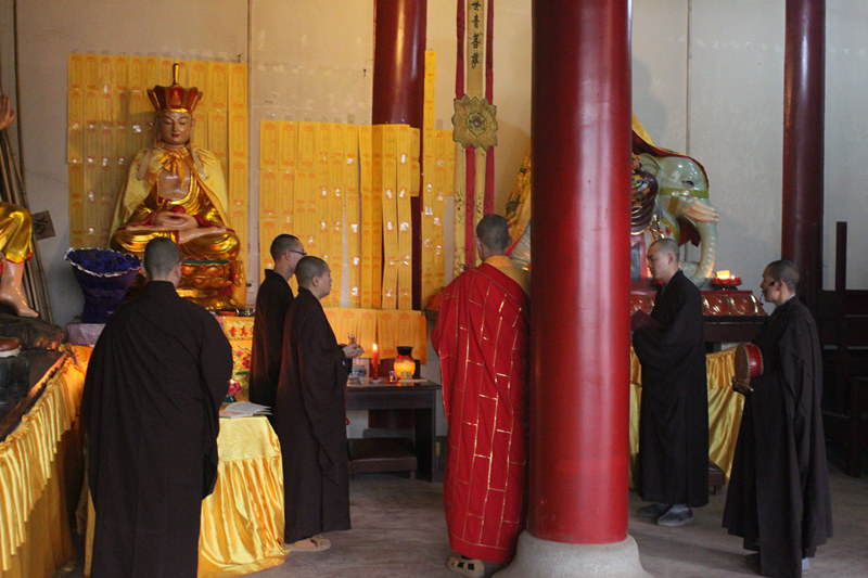 「佛教」大冶目莲寺圆满举行清明三时系念超荐法会