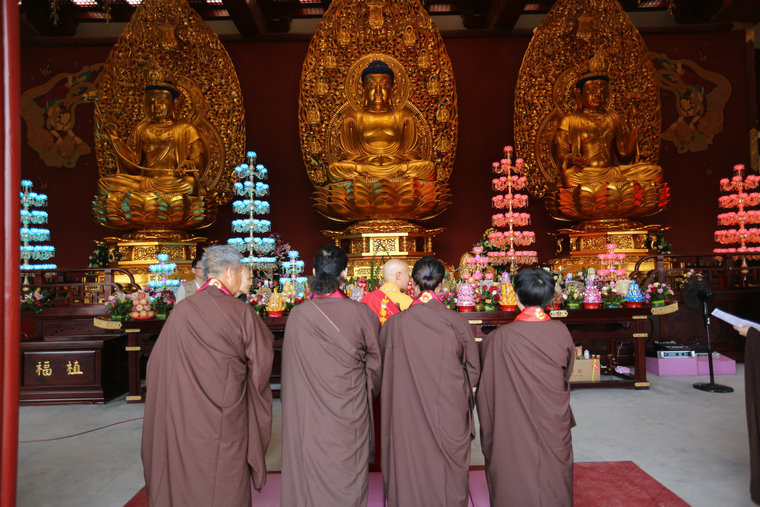 「东林寺」江西东林寺净土苑隆重举行三大殿洒净开通法会