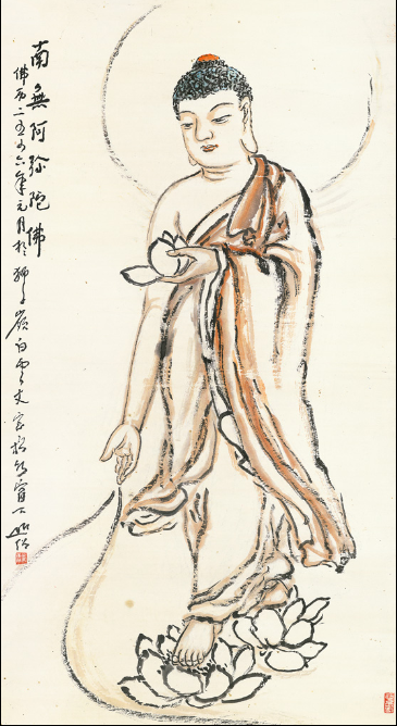 「佛像」禅画宗师·一代高僧-圆霖老和尚佛像系列免费结缘赠送