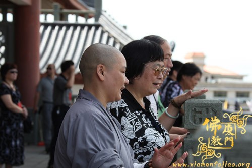 「佛教」思明区政协台港澳侨联络委组织委员视察区重点寺院进明寺 「佛教」思明区政协台港澳侨联络委组织委员视察区重点寺院进明寺