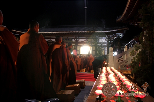 「佛教」湖北大洪山慈恩寺举行三期工程奠基及传灯祈福法会