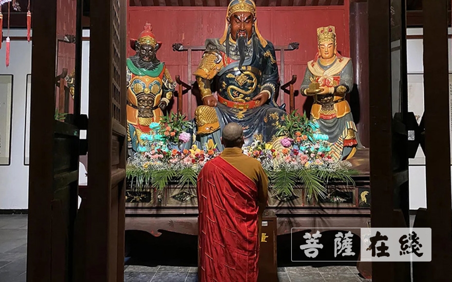 「玉泉寺」伽蓝菩萨圣诞日 道伟法师携玉泉寺僧众祈福世界和平 「玉泉寺」伽蓝菩萨圣诞日 道伟法师携玉泉寺僧众祈福世界和平