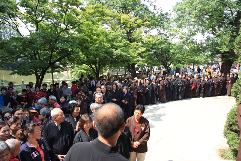 「佛教」茗山法师圆寂十周年传供法会在焦山定慧寺隆重举行