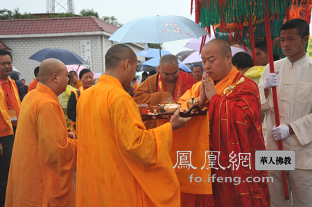 「佛教」慈恩寺金顶开光　重现唐宋佛教之盛景
