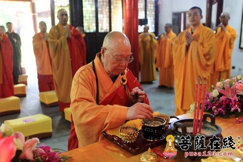 「佛教」上海沉香阁举行应慈长老圆寂五十周年祭传供法会