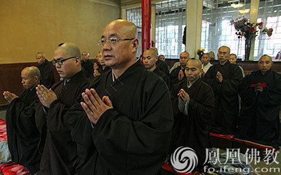 「佛教」五台山碧山寺观音菩萨出家日举行剃度法会
