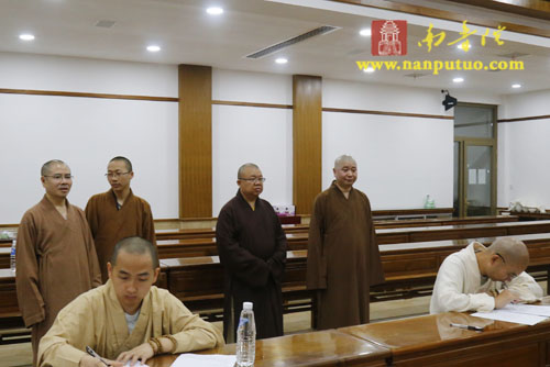 「福建厦门」新加坡佛学院招生考试在福建厦门闽南佛学院如期举行