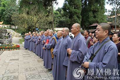 「佛教」昆明华亭寺举行“重走虚云路”起动仪式