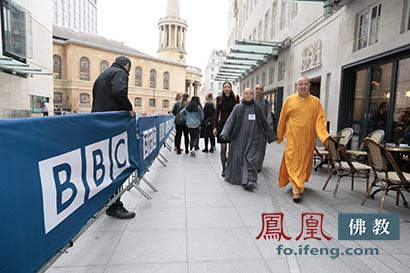 「佛教」BBC新闻大厨房曝光 印顺大和尚在英接受BBC专访