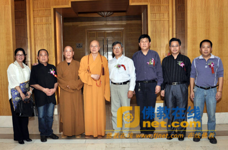 「佛教」海涛法师到湖北荆州章华寺开展讲经弘法交流活动