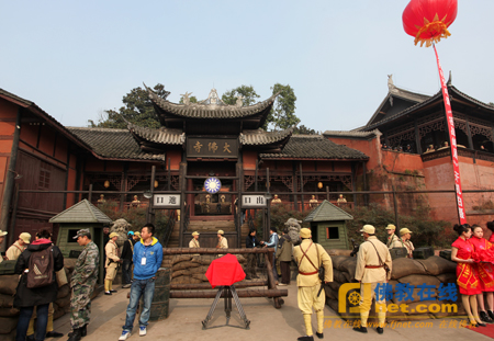 「永寿」《密战峨眉》举行开机仪式 永寿法师应邀出席