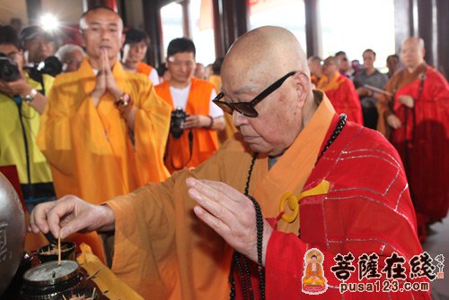 「佛教」上海宁国禅寺开山850周年暨平熙法师升座庆典